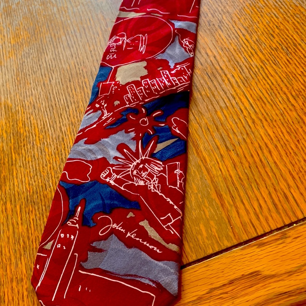 John Lennon (New York city) neck tie